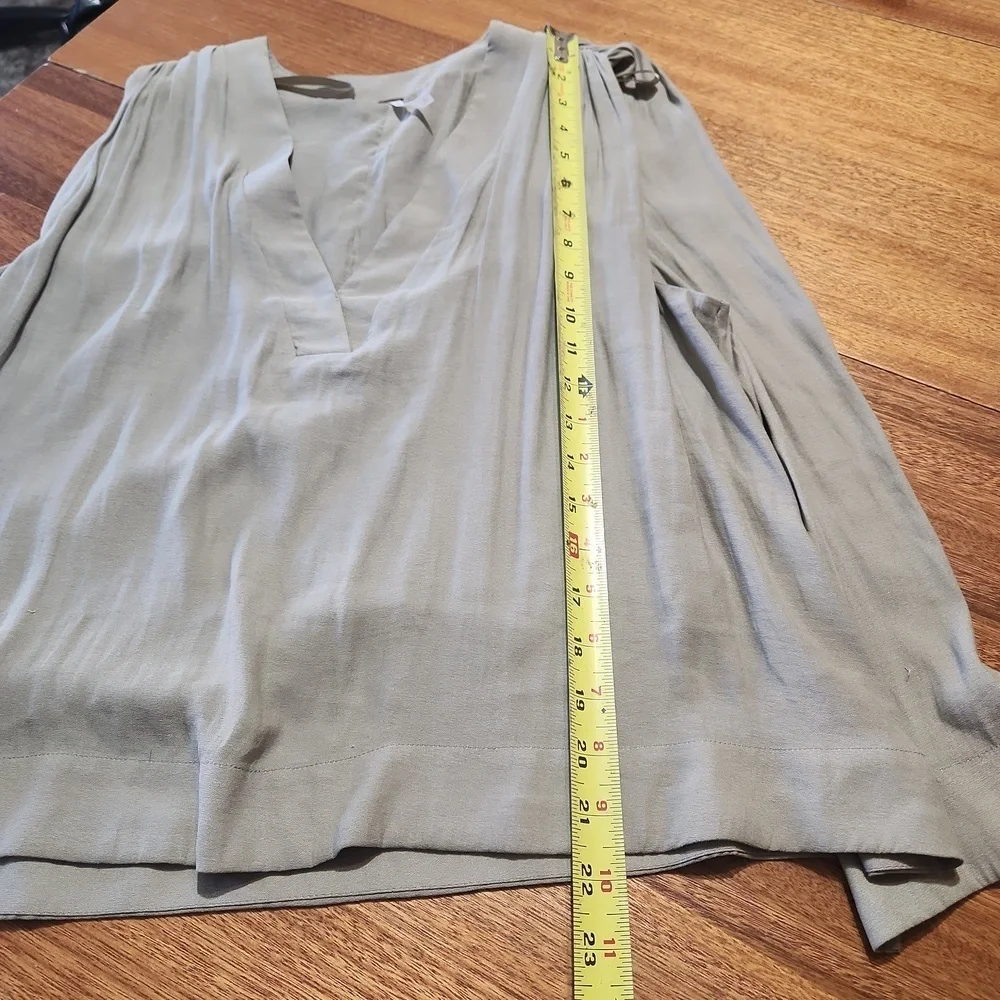 Free People Green Top SZ XS